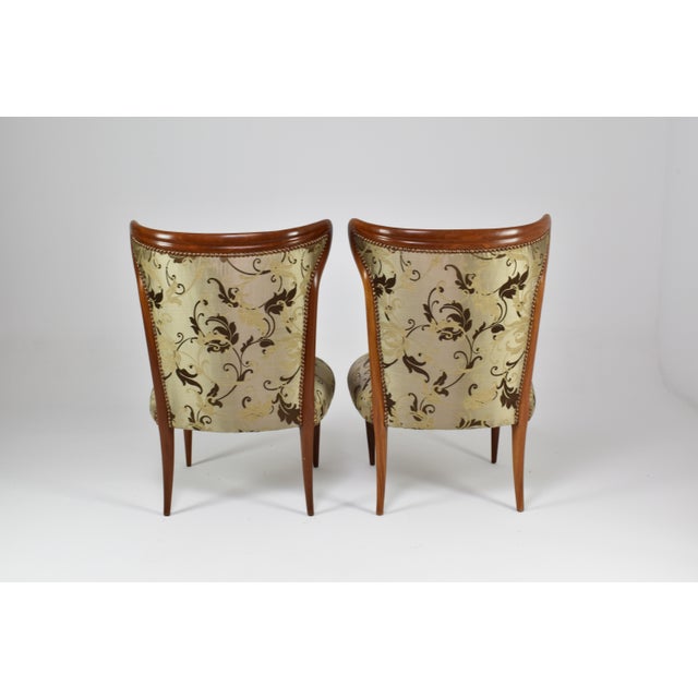 Italian Mid-Century Modern Wooden Chairs, 1950s For Sale - Image 12 of 12