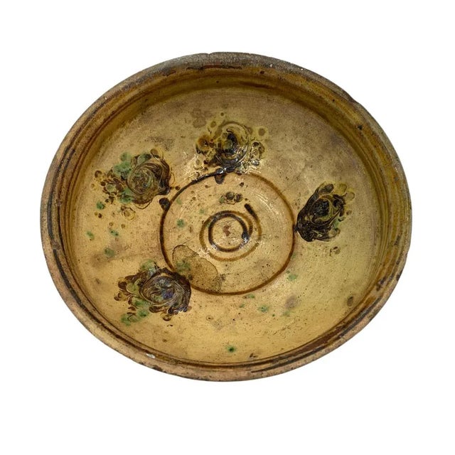 Mid 20th Century Vintage Hungarian Folk Art Decorative Bowl For Sale - Image 5 of 6