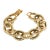 Vintage Napier Bracelet Faux Pearls Gold-Plated Chain Links For Sale