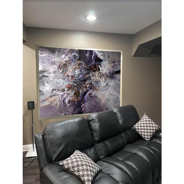 Ovidiu Kloska, The Morning Dreams of Alice, 1977, Acrylic on Canvas For Sale - Image 9 of 11