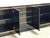 Black Lacquer and Brass Sideboard from Jean Claude Mahey, 1970s For Sale - Image 6 of 9