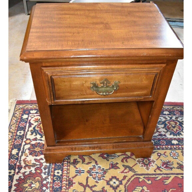 Vintage American Drew Furniture Bedroom Nightstand Chairish