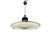 Architectural Black and White Swirl Murano Glass Pendant from Venini, 1980s For Sale - Image 10 of 10