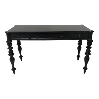 Ethan Allen Three Drawer Desk For Sale