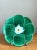 Green Vintage Majolica Lily Pad Plate For Sale - Image 8 of 12