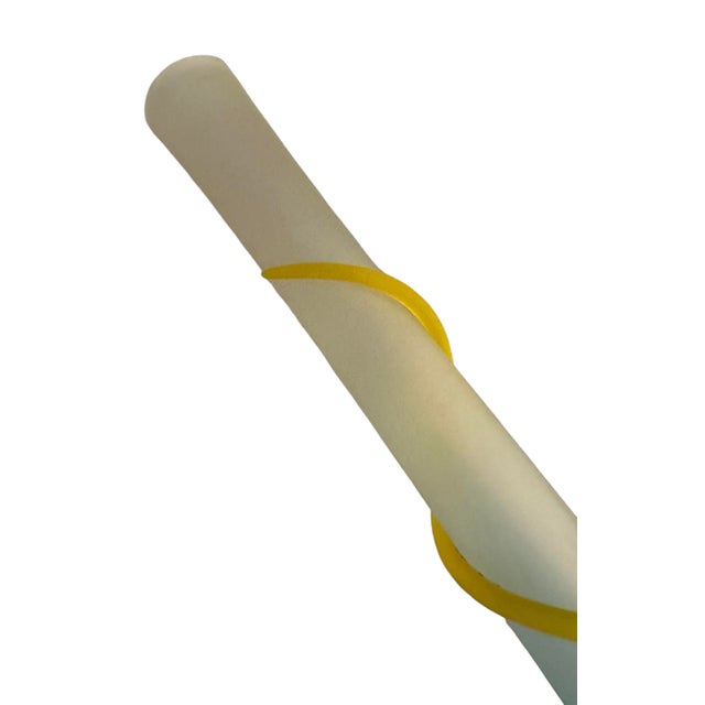 1970s Vintage Soliflore Saten Swirl Vase For Sale - Image 5 of 10