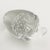 Hollywood Regency Murano Art Glass Strawberry Paperweight Sculpture With Controlled Bubbles For Sale - Image 3 of 8