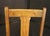 English clerk's stool, Arts & Crafts design, 1943 date mark. Ash & birch. Branded underneath: GRVI with a crown, 1943, and...