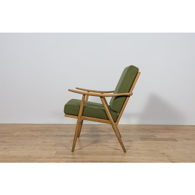 Mid-Century Modern Armchair from TON, Czechoslovakia, 1960s For Sale - Image 4 of 18