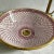 Ceramic Sink With 14k Gold Rim Vessel Round Sink Bowl Basin With Drain For Sale - Image 6 of 10