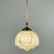 Art Deco Marbled Opaline Glass and Brass Pendant Light, Germany, 1930s For Sale - Image 17 of 18