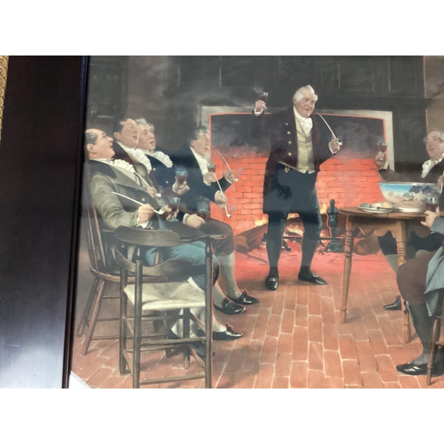 Late 19th Century Large W.D.Sadler Print Hand Colored by w.w. Hall, Framed For Sale - Image 4 of 10