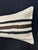 Turkish Hemp Pillow Cushion Natural Beige Black Cushion Cover 14"x40" For Sale - Image 4 of 4