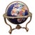 Blue Table Top World Globe in Lapis and Brass, 1970s For Sale - Image 8 of 8