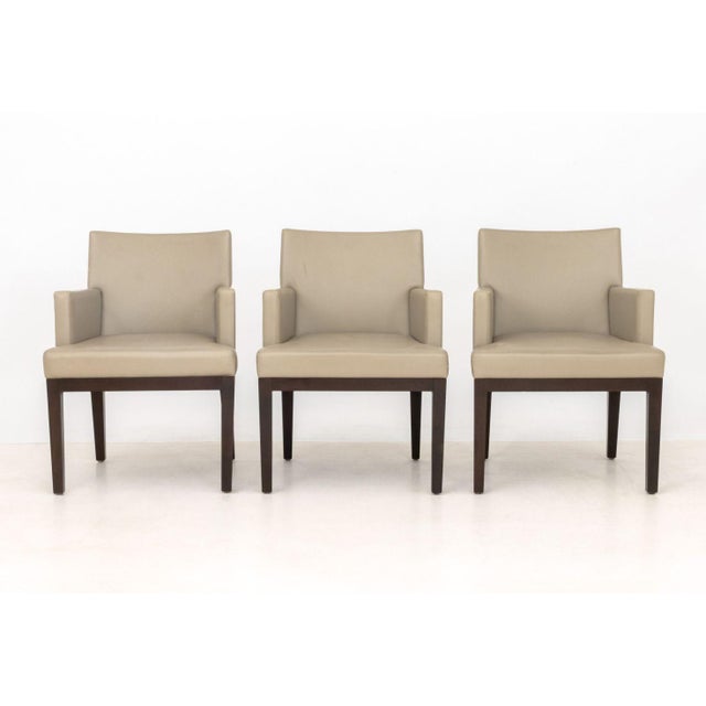 Christian Liaigre Christian Liaigre Style Dining Chairs, 6 For Sale - Image 4 of 9