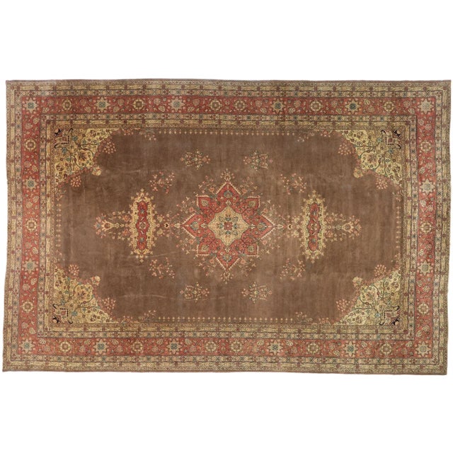 Antique Romanian Rug - 13' x 19'09 For Sale - Image 4 of 10