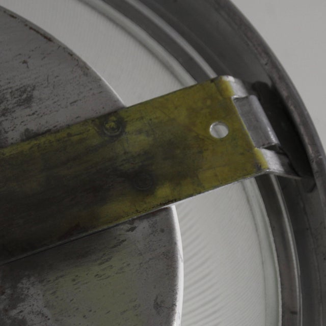 Metal Vintage Ceiling Lamp from Holophane, 1940s For Sale - Image 7 of 11