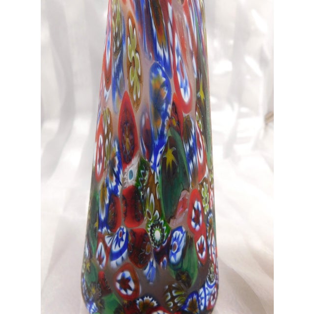 Contemporary Multicolor Matte Finish Millefiori Perfume Atomizer For Sale - Image 3 of 5