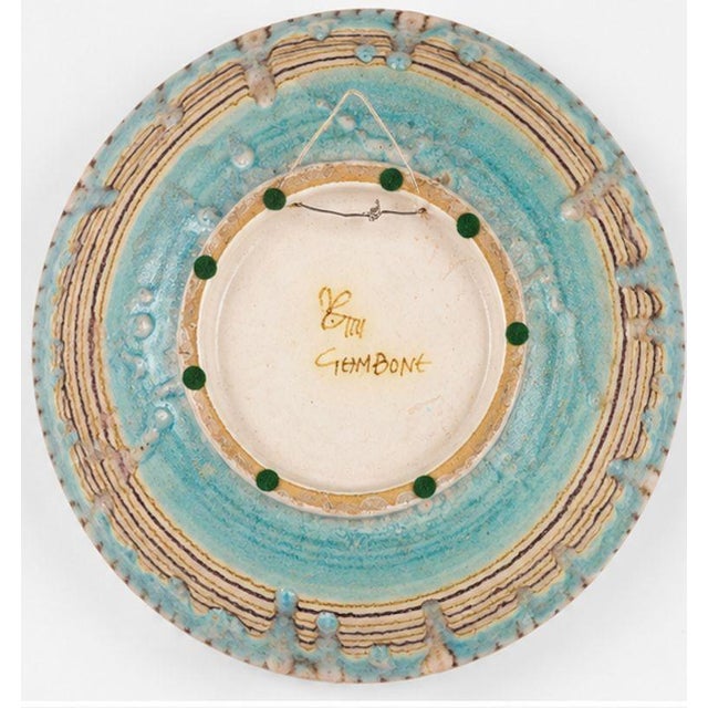 Guido Gambone Large Bowl 1960 For Sale - Image 4 of 6