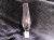 1980s Clear Glass Perfume Bottle With Tapered Stopper For Sale - Image 4 of 4