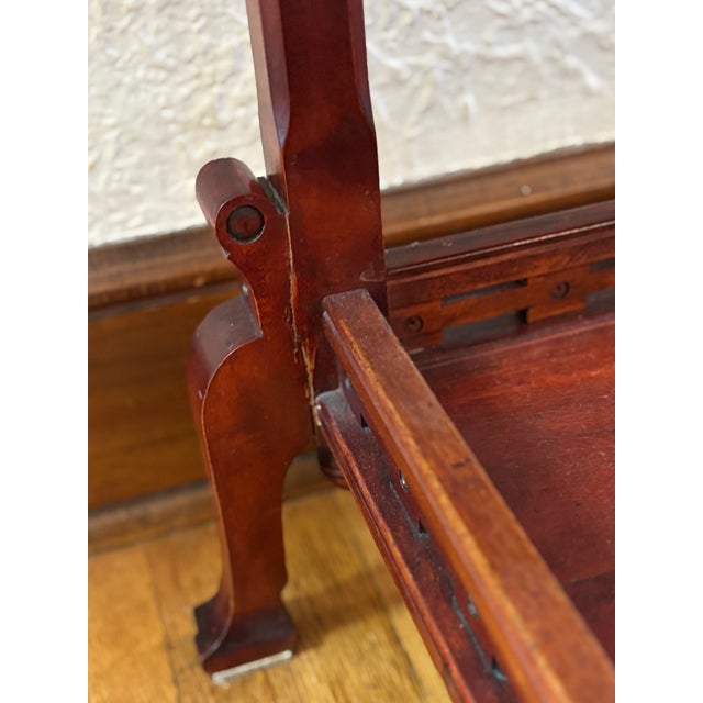 Early 20th Century Victorian Ball and Stick Dry Bar Table For Sale - Image 12 of 14