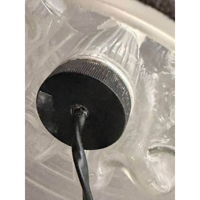 Vintage Table Lamp in Glass from Peill & Putzler, 1970s For Sale - Image 8 of 9