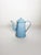 Charming French enameled iron coffee pot dating from the 1960s, finished in a soft pastel blue enamel. The piece features...
