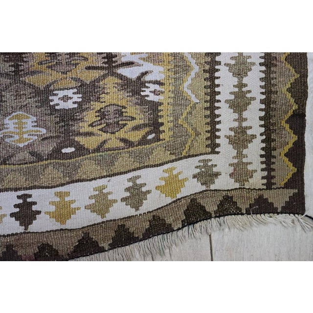 Caucasian Kilim Rug, 1920s For Sale - Image 10 of 18
