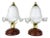 Vintage Italian Table Lamp in Murano Glass, 1980s, Set of 2 For Sale