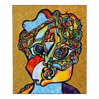 Alexander Arshansky, "Pending Review" Abstract/Cubist Piece For Sale