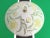 Metal Arts & Crafts Floral Flush Light, C1940s For Sale - Image 7 of 18