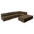 Modular Sofa in Grey Green Fabric from Eave, Set of 7 For Sale - Image 3 of 14
