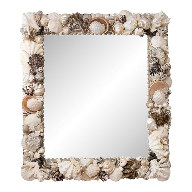Custom Organic Shell Mirror For Sale