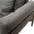 Elm 2-Seater Sofa in Oak and Anthracite Fabric by Jehs & Laub for Cor For Sale - Image 9 of 13