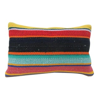 Handmade Turkish Kilim Pillow Cover For Sale