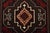 Textile Baloch Rug 2’10” X 4’7” Red Wool Vintage Tribal Hand-Knotted Oriental Carpet For Sale - Image 7 of 11