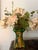 1960s Vintage Majolica Style Glazed Pottery Vase With Parrot For Sale - Image 5 of 9