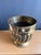 Metal 1970s Hammered Brass Planter For Sale - Image 7 of 10