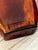 Brown Vintage One-Pint Amber Glass Liquor or Medicinal Flask For Sale - Image 8 of 8