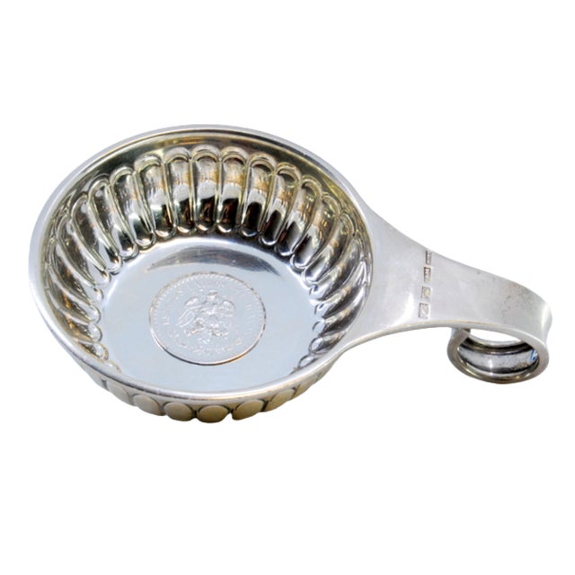 Silver Cup for Wine Tasting For Sale - Image 9 of 9