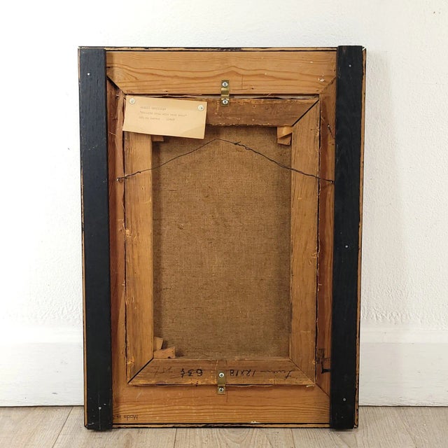 "Pensive Girl With Dark Eyes", Sarkis Sarkisian, u.s.a. Circa 1940 For Sale In San Francisco - Image 6 of 7