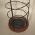 Vintage Metal & Teak Umbrella Stand, in Flawless conditions. Designed 1950 to 1959