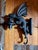 Ebony Wall Sconce Dragon Gargoyle For Sale - Image 8 of 12