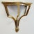 Traditional Vintage Brass Wall Shelf For Sale - Image 3 of 7