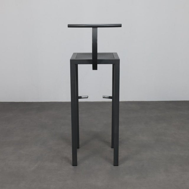 1980s Sarapis Bar Stools by Philippe Starck for Aleph Driade, Italy, 1986, Set of 2 For Sale - Image 5 of 11