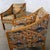 Mid-20th Century Mid Century Modern Pair Chairs With Oak Frames and Floral Fabric For Sale - Image 10 of 18