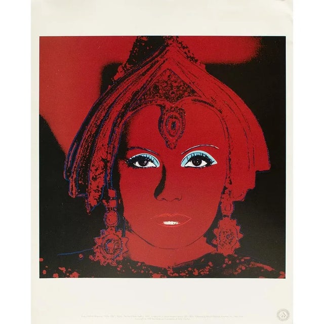 Ruby Red 1990 the Andy Warhol Foundation After Andy Warhol "The Star (Greta Garbo)", Pop Art Lithograph For Sale - Image 8 of 8
