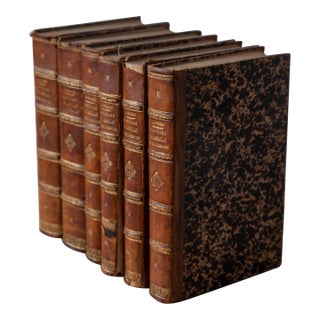 Antique 1845 Thiers Histoire Du Consulat Et De L'Empire, 6 Volumes For Sale