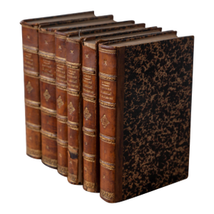 Antique 1845 Thiers Histoire Du Consulat Et De L'Empire, 6 Volumes