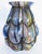 Czech Wilhelm Kralik Sohn Bohemian Caged Blown Glass Vase 1920s For Sale - Image 4 of 8